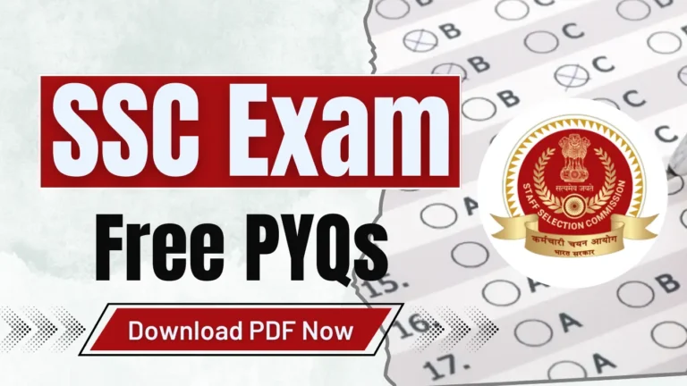 SSC Exam PYQs