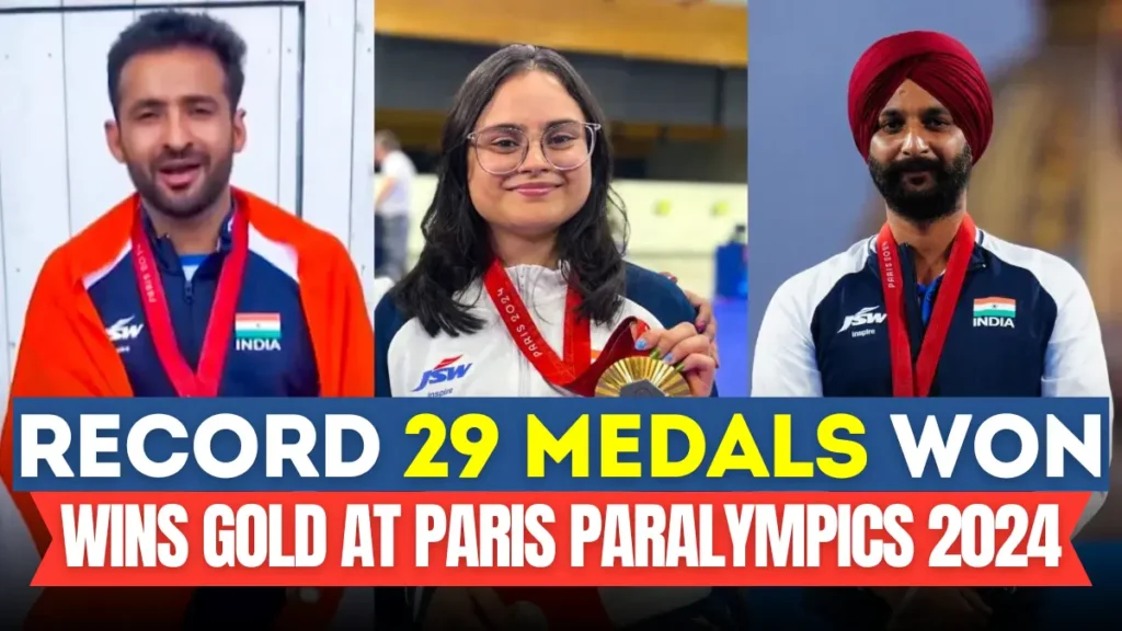 India Shines at Paris Paralympics 2024: Record 29 Medals Won