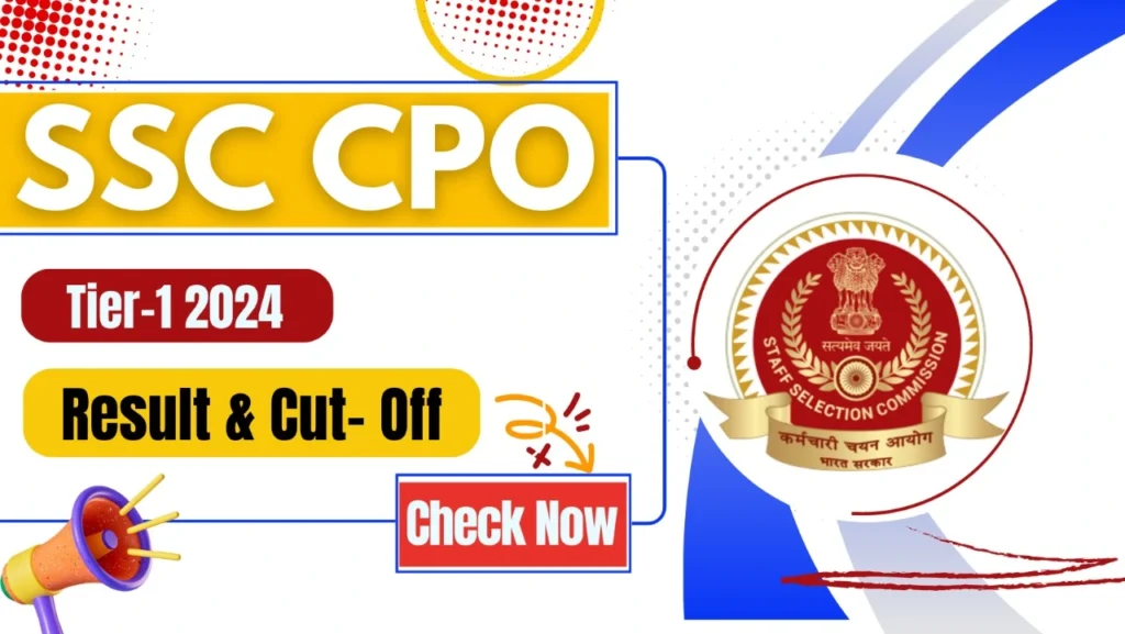 SSC CPO Result 2024