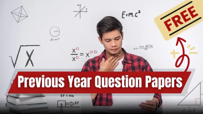 Free Previous Year Question Papers