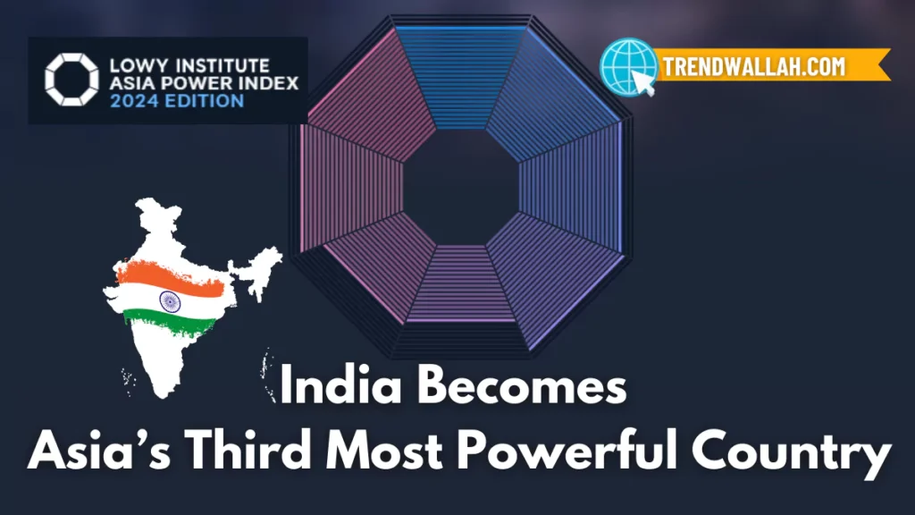 India Becomes Asia’s Third Most Powerful Country: Asia Power Index 2024