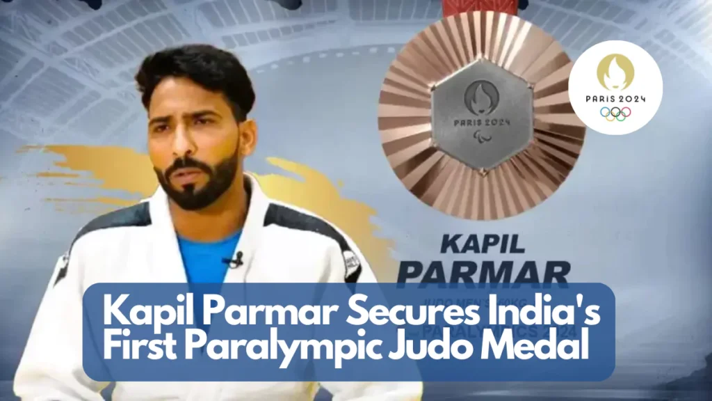 
Kapil Parmar Secures India's First Paralympic Judo Medal