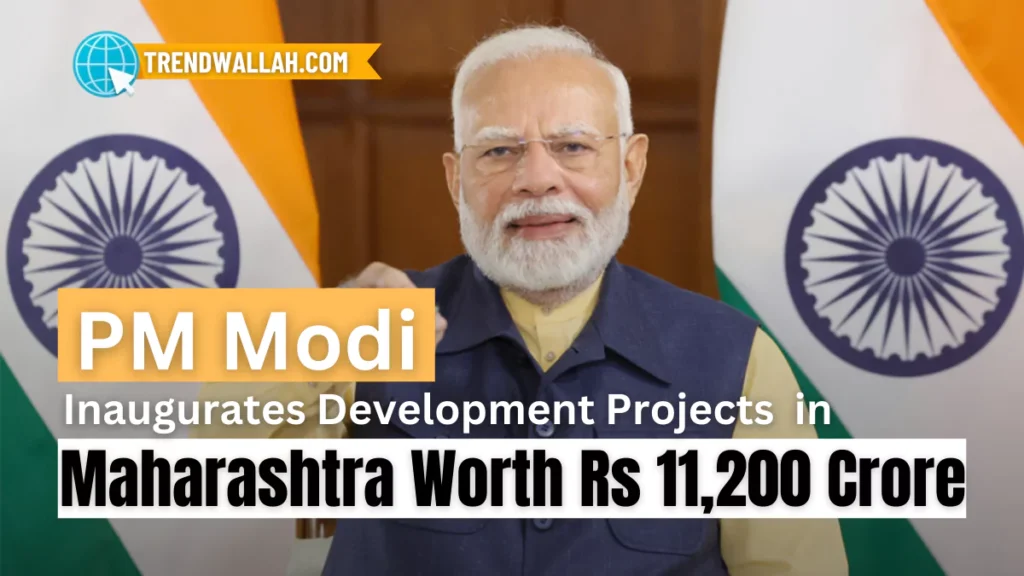 PM Modi Inaugurates Development Projects in Maharashtra Worth Rs 11,200 Crore