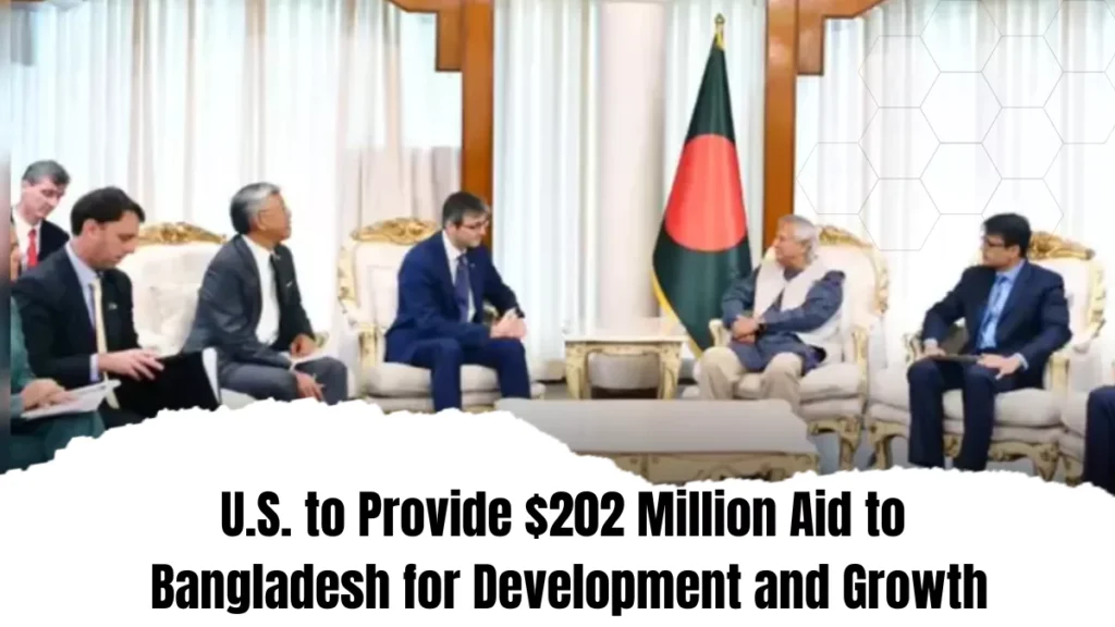 US to Provide $202 Million Aid to Bangladesh for Development & Growth