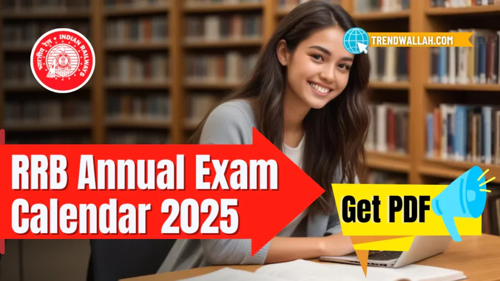 RRB Exam Calendar 2025 (Out): Check Important Recruitment Dates