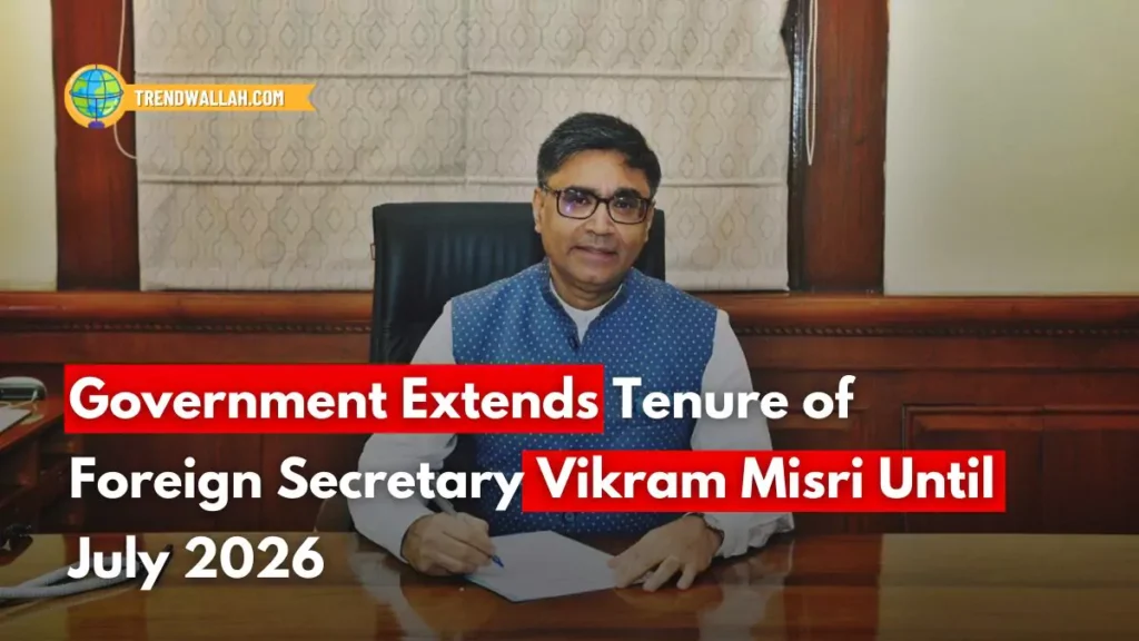 Foreign Secretary Vikram Misri