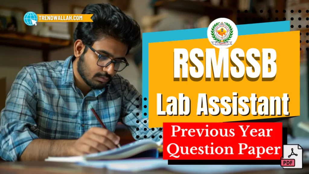 Lab Assistant Previous Year Papers