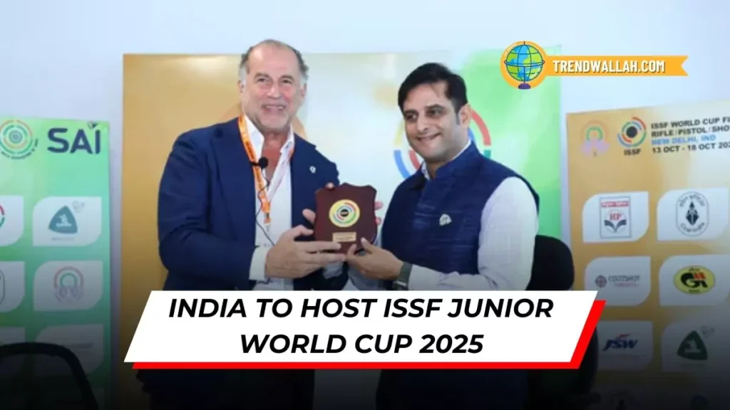 India to Host ISSF Junior World Cup 2025