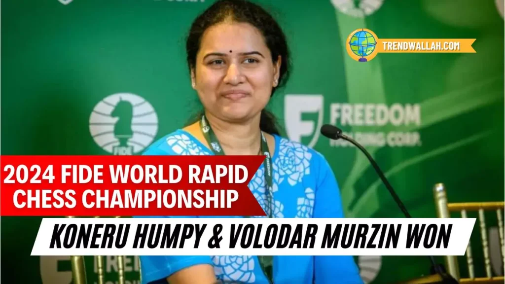 Koneru Humpy 2024 FIDE World Rapid Chess Championship